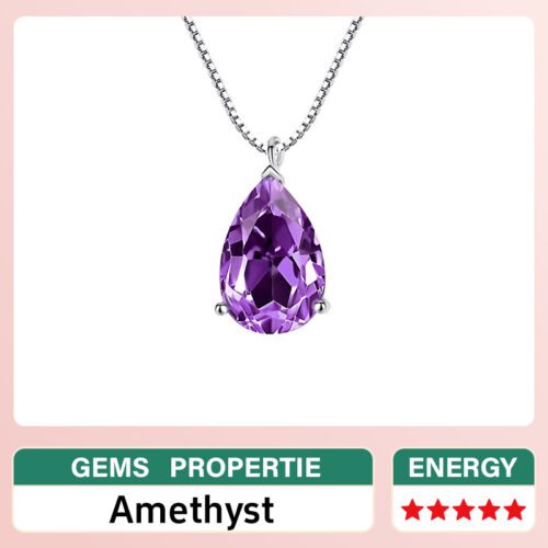 Amethyst Necklace Pendant