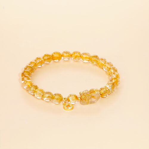 Rutilated Quartz Bracelet