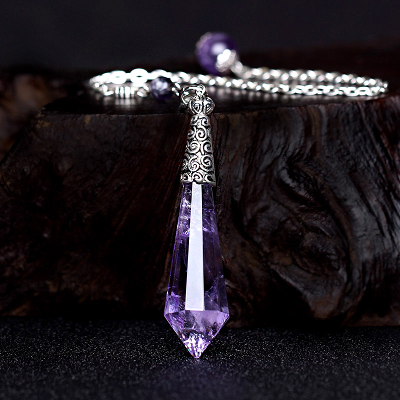 Amethyst Pendant Soul Pendulum Stone 3 Amethyst Pendant Soul Pendulum Stone 3