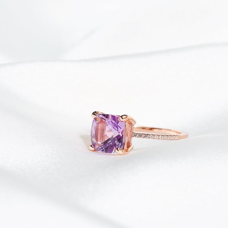 Amethyst Rings Gift Jewelry | 6th Wedding Anniversary