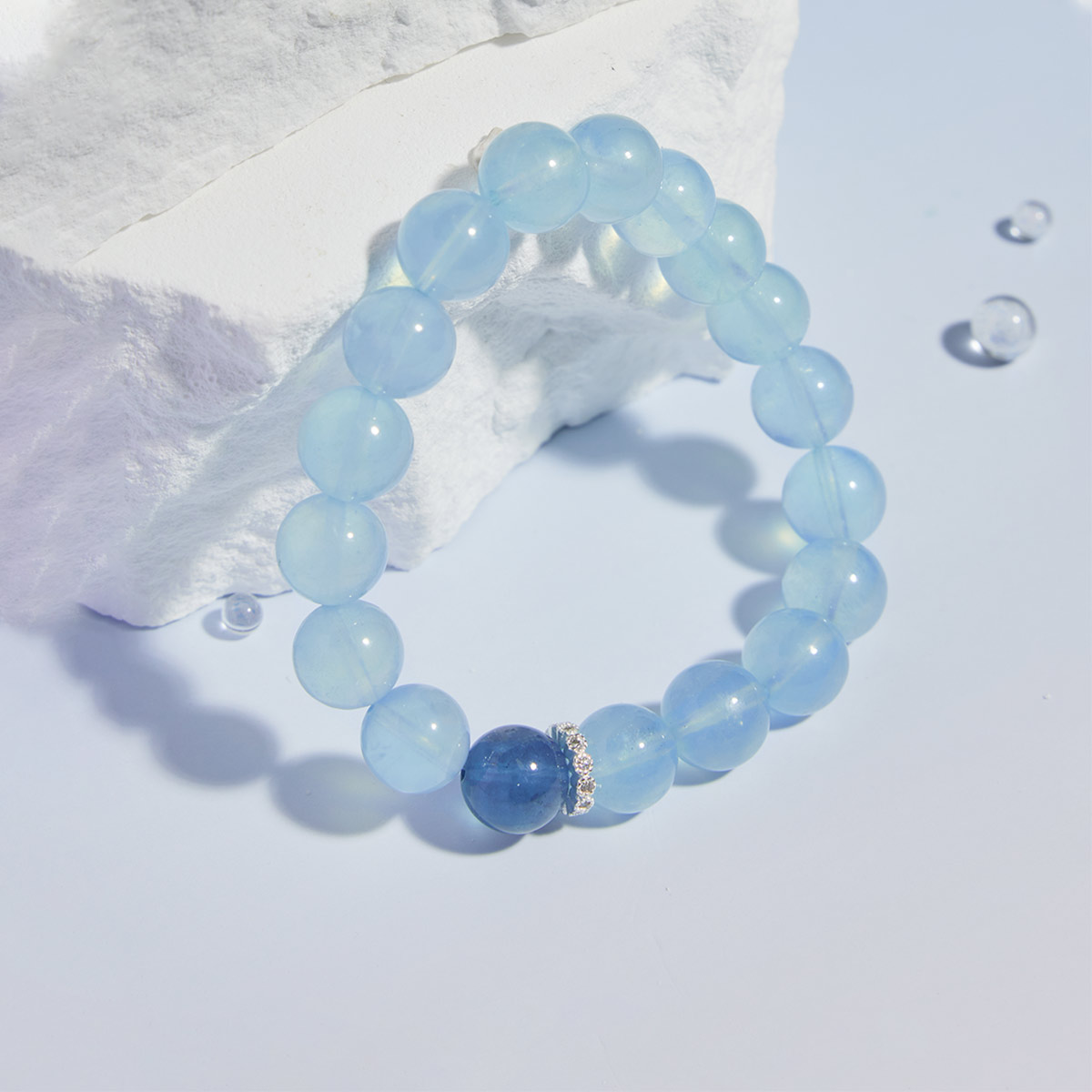 Aquamarine Bracelet | Ocean Heart Design