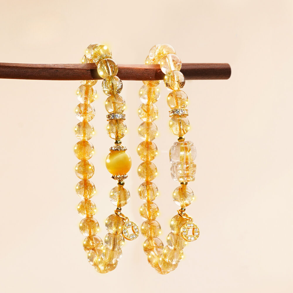 Rutilated Quartz Bracelet 1 1