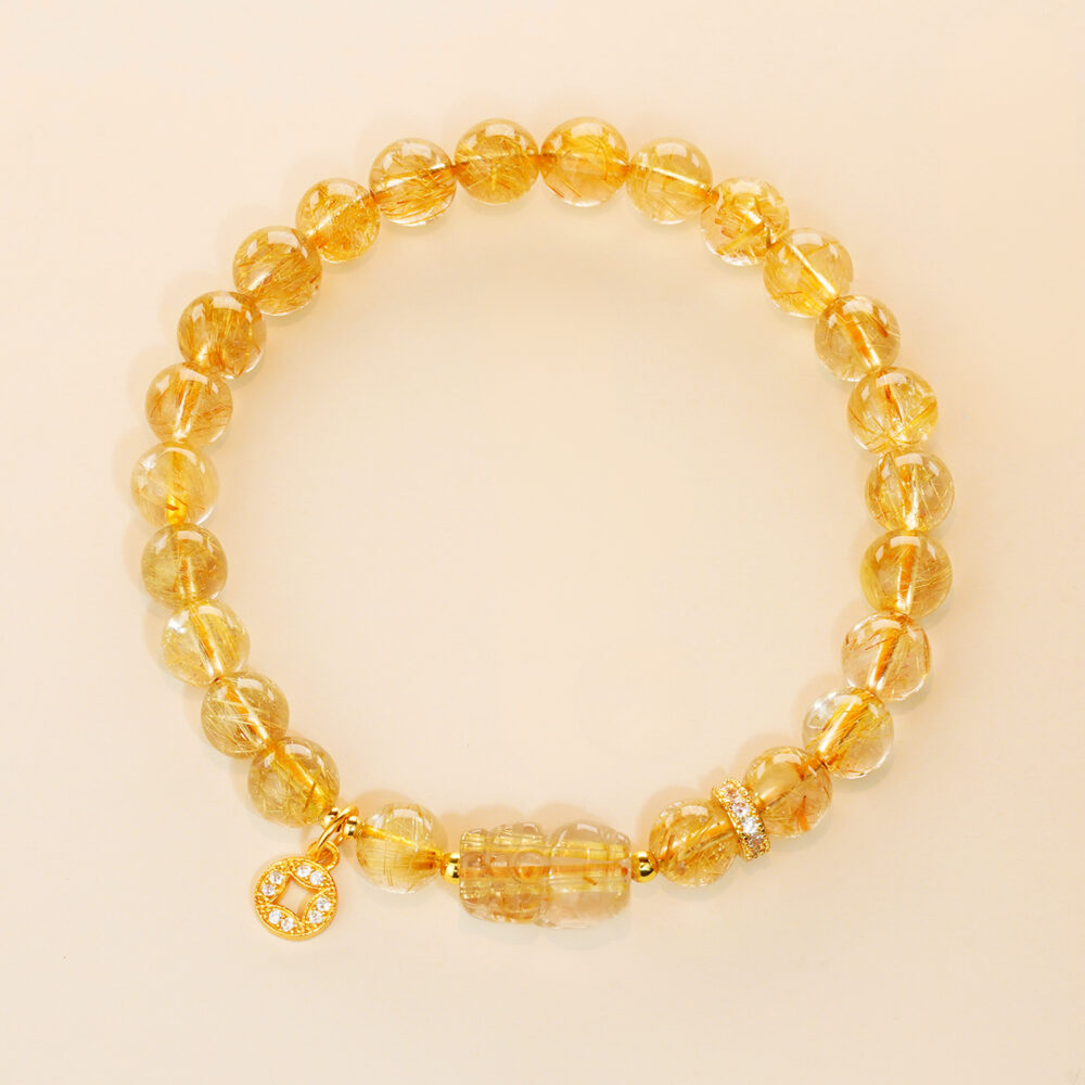 Golden Rutilated Quartz